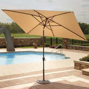 <span class=keywords><strong>Parasol</strong></span> <span class=keywords><strong>de</strong></span> terrasse commercial <span class=keywords><strong>rectangulaire</strong></span> moderne en aluminium pour marché extérieur et cour, vente en gros - Product Image 3