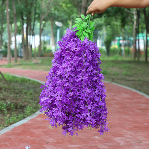 Orquídeas Blancas Artificiales Colgantes, Flores de Seda con Forma de Gota de Agua, Decoraciones para Techos de Boda, Accesorios para el Hogar y Exteriores - Product Image 2