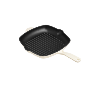 Durable Square <strong>Enamel</strong> Non-Stick Cast Iron <strong>Frying</strong> <strong>Pan</strong> with Heat-Resistant Handle Oven Safe for Even Cooking - Product Image 6