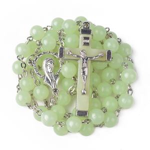 <span class=keywords><strong>Chapelet</strong></span> <span class=keywords><strong>lumineux</strong></span> avec perles croisées, <span class=keywords><strong>chapelet</strong></span> catholique <span class=keywords><strong>lumineux</strong></span> Sainte-Marie - Product Image 5