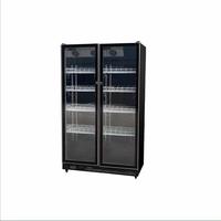 Équipement de refroidissement portable commercial pour boissons, congélateur Sativa à température unique avec système de refroidissement par compresseur et affichage à air