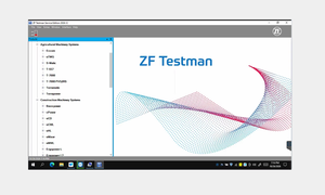 Logiciel de diagnostic ZF Testman Service 2026.12 pour scanner de transmission de véhicules utilitaires ZF ASTRONIC Ecomat Ecolife - Product Image 1