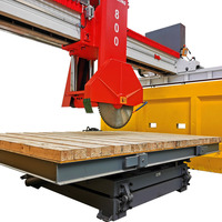 Hualong pierre machines HLSM-800 bloc de roche coupe granit marbre pont scie pierre dure découpeuse pour couper bloc de taille moyenne