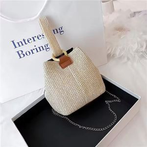 Handbags Manufacturer Wholesale 2024 New Design Fashion Genuine Leather <b>Large</b> Capacity Tote Women's <b>Shoulder</b> Bucket <b>Bags</b> - Product Image 3
