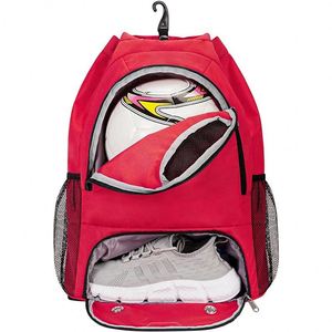 Sac de football pour jeunes - Sacs à dos de football pour le basketball, le volley-ball et le football, avec compartiment séparé pour chaussures à crampons et ballon - Product Image 1