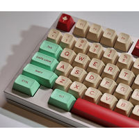 Tecsee Clavier mécanique Keycaps Profil SA Double Shots ABS Langue personnalisée Clavier japonais/allemand Keycaps