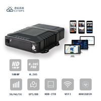 CITOPS Super 8 canales HD 1080p híbrido DVR camión móvil WiFi 4 cámaras visión nocturna MDVR HDD 4G GPS móvil MDVR DVR 8 canales