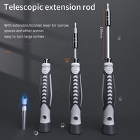 Ensemble de tournevis multifonctionnel KS-840130 130 en 1 amélioré avec 120 embouts, kit d'outils de réparation, kit de tournevis magnétique pour l'électronique