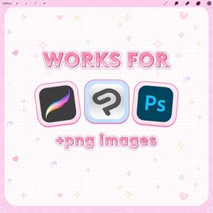 Pack de bases de caractères acryliques OEM ODM de 100 caractères pour Procreate Pose et Expression Stamps, Clip Studio Paint, <span class=keywords><strong>Photoshop</strong></span> <span class=keywords><strong>PNG</strong></span> - Product Image 6