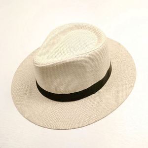 Chapeau Panama Classique Ajustable - Fait Main en Équateur, Chapeaux de Soleil pour Femmes et Hommes, Chapeau de Plage en Paille pour Hommes, Protection UV, J0157 - Product Image 6