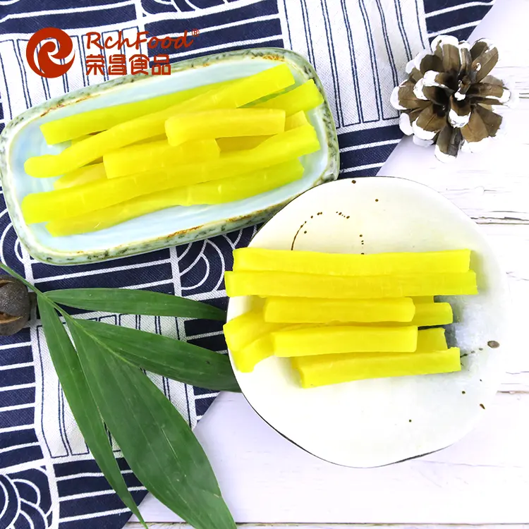 Sushi Condiment Pickled Sweet Yellow Radish