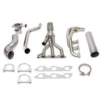 Performans Paslanmaz Çelik Yarış Egzoz Manifoldu Kiti Grand Prix GTP Regal Impala 97-05 3800 V6 L36 L67 3.8L Toptan Satış
