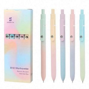 Nuevo Bolígrafo de Gel de Plástico de Color Morandi, Diseño Simple, de Alta Gama, para Oficina, Firma, Escritura Suave de 0.5 mm, No Borrable - Product Image 2