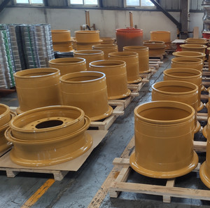 جرافة مقود مقود VOL إطارات L60H 23.5R25 25 بوصة حافة عجلة فولاذية 25-7.5 عجلة حجم OTR حافة عجلة فولاذية - Product Image 4