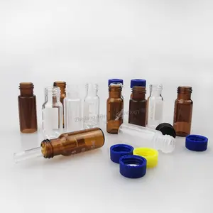 Aijiren Lab 1.5ml 2ml Autosampler frascos de hplc preço de atacado instrumento HPLC 9-425 frascos de vidro GC 2ml para cromatografia