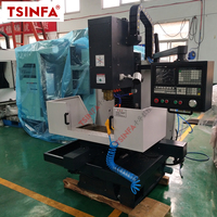 Fraiseuse cnc 4 axes usine de chine meilleure vente sélectionner SYNTEC HNC KND système de contrôle fraiseuse verticale économique