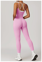 Ensemble de vêtements de sport pour femmes, écologiques, respirants, à taille haute élastique, longueur intégrale, pour la gym, le running