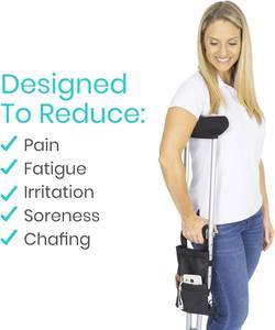 Échantillon gratuit : Pochette de rangement portable en polyester imperméable et sécurisée avec fermeture éclair pour canne et béquille – Sac de voyage léger pour canne cassée - Product Image 3