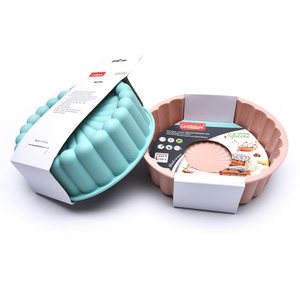 Moules de cuisson en silicone antiadhésifs de 8 pouces moule à gâteau de tournesol <span class=keywords><strong>pour</strong></span> anniversaire Dessert pain <span class=keywords><strong>tarte</strong></span> flan - Product Image 6