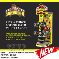 Machine Super Boxer à monnayeur |   Jeu d'arcade Crazy Boxing Redemption pour centre de jeux