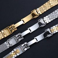 Correa de Lujo de 20 mm para Hombre Estilo Jubilee con Eslabones de Tornillo OEM, Brazalete de Acero Inoxidable 316L para Reloj ROLEX Daytona, Water Ghost, GMT, Submariner
