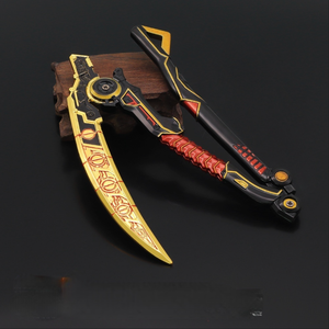 โมเดลอัลลอยด์แบบพับได้คุณภาพพรีเมี่ยม <span class=keywords><strong>Apex</strong></span> Legends อาวุธของเล่นที่สะสมได้จาก <span class=keywords><strong>Wraith</strong></span> Death Grip Scythe Death Grip - Product Image 3