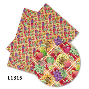 136 Cm * 30 Cm Tùy Chỉnh Chuyên Nghiệp Kem Trái Cây Và Hoa Faux PU Da Cho Headband Làm - Product Image 6