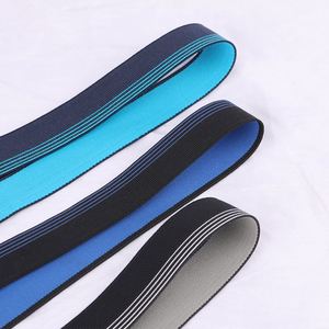 Bande élastique pliable en sergé tissé, ruban biais élastique, vente en gros d'usine, polyester coloré personnalisé - Product Image 5