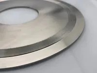 Joint métallique spiralé / Plaquette composite à dents ondulées, température -30-650°C, joint d'étanchéité en forme d'anneau