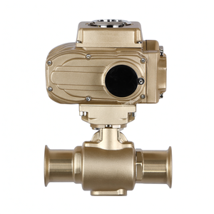 Vente de liquidation B2B COVNA, vanne à bille électrique sanitaire à trois voies en acier inoxydable DN25 1 pouce AC220V haute performance - Product Image 4