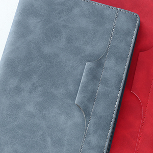 <span class=keywords><strong>Cuaderno</strong></span> A5 de Cuero PU Esmerilado, con Ranura para Bolígrafo Integrada y Marcapáginas de Cinta para Uso en Oficina - Product Image 3