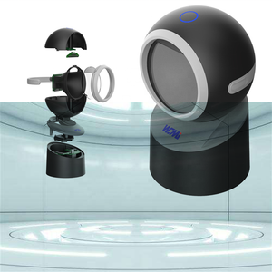 Scanner de codes-barres filaire USB pour entrepôt, supermarché, <span class=keywords><strong>librairie</strong></span>, point de vente |   Mains libres pour ordinateur de bureau - Product Image 3