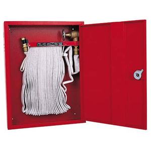Ensemble complet de support pour tuyau d'incendie, un ensemble complet d'armoire avec tuyau d'incendie, support et lance. - Product Image 1