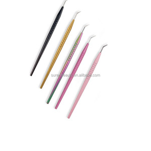 Baume séparateur pour <span class=keywords><strong>cils</strong></span> en acier inoxydable de marque privée pour extensions de <span class=keywords><strong>cils</strong></span>, outils de lifting <span class=keywords><strong>des</strong></span> <span class=keywords><strong>cils</strong></span> avec fonction 2 en 1 : lifting et <span class=keywords><strong>teinture</strong></span> - Product Image 3
