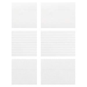 Bloc-notes Morning Light, 60 pages, grille carrée YS-407, notes vierges autocollantes pour le bureau et les études - Product Image 2