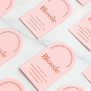 Tùy chỉnh màu hồng lãng mạn thiệp chúc mừng tông giấy dập nóng Cảm ơn bạn thẻ cho lời mời đám cưới - Product Image 5