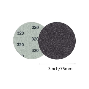 Hiệu suất cao <span class=keywords><strong>3</strong></span> inch 75 mm silicon carbide ướt/khô Móc & vòng chà nhám đĩa Độ cứng Trung bình OEM & OBM hỗ trợ - Product Image 6