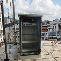 Armoire de réseau extérieure haut de gamme pour télécommunications avec alimentation à découpage DC-DC 48V à sortie unique, conception étanche pour usage industriel