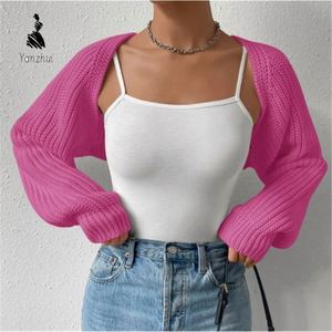 Maglione Lavorato a Maglia per Donna Stile Europeo e Americano, Pullover Versatile a Maniche Lunghe - Product Image 3