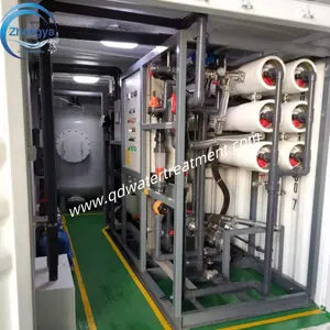 Solar Desalination Plants Sea Water Treatment Stainless Steel Equipment Reverse Osmosis Water Treatment System