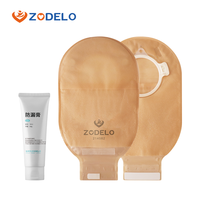 Zodelo – Sac de stomie médical jetable deux pièces, opaque et drainable, avec drain, le plus vendu, pour hôpital et soins à domicile