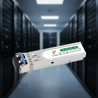 Fiber Optic Transceiver 1.25 G SFP Module SM Dual Fiber 1310nm 10km LC DDM 125G 1310nm 10km Widespread Compatibility