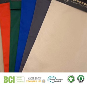 BCI Grs OCS OEM ODM 20x16 chống rách 80 <span class=keywords><strong>Polyester</strong></span> 20 bông vải 230gsm bảo hộ lao động <span class=keywords><strong>Twill</strong></span> vải cho đồng phục - Product Image 3