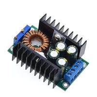 Module d'alimentation DC-DC abaisseur de tension/courant réglable haute puissance 10A pour charge solaire et pilote LED pour voiture
