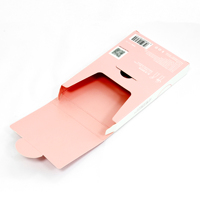 Boîte cosmétique en papier d'art de crème de soin de la peau de luxe de conception personnalisée pour l'emballage de flacon compte-gouttes