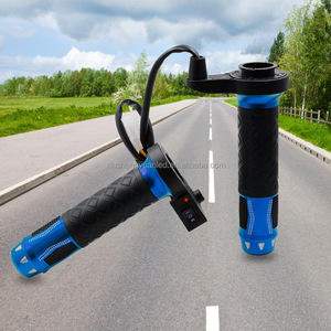 Poignées de manchon universelles pour <span class=keywords><strong>guidon</strong></span> de <span class=keywords><strong>moto</strong></span>, 12v, maintien au chaud, <span class=keywords><strong>22</strong></span> <span class=keywords><strong>Mm</strong></span>, chauffage en aluminium, poignées chauffantes avec interrupteur - Product Image 6