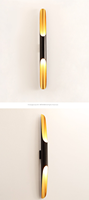 Luminaire suspendu moderne en aluminium LED pour cuisine, bar à café, lustre tube, luminaire suspendu
