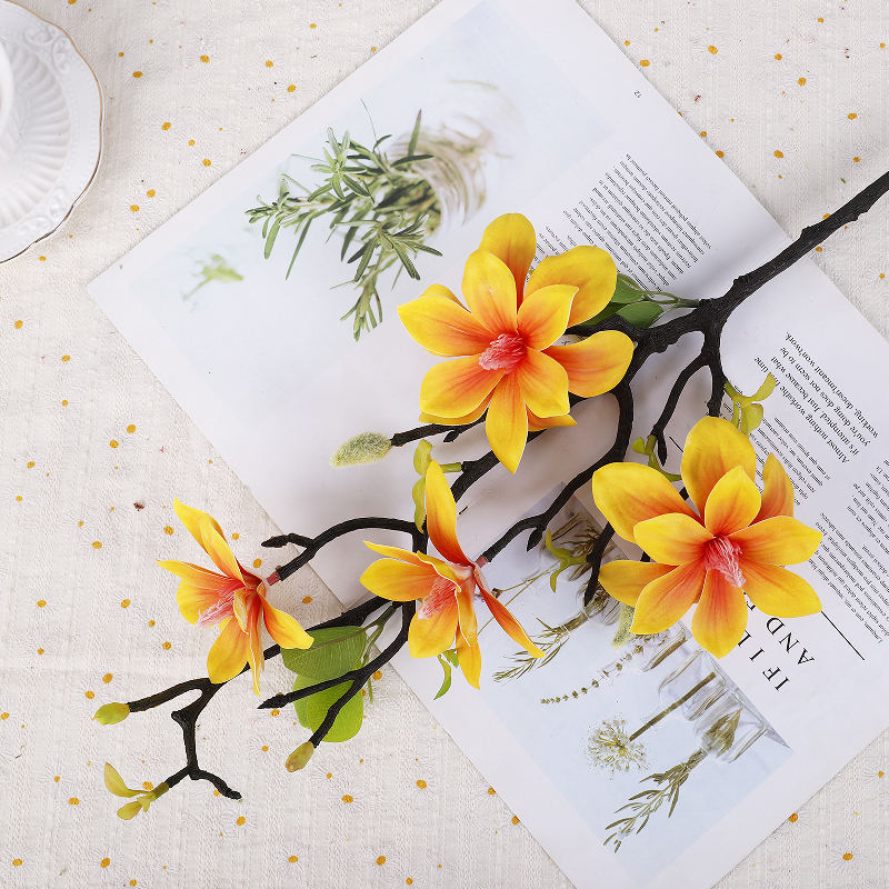 สีเหลืองสีส้ม