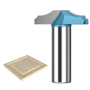 HUHAO 1/2 Shank Double Ogee Wood <strong>Router</strong> Bit Tungsten CNC <strong>Woodworking</strong> End Mill Wood <strong>Router</strong> Bit 6849 - Product Image 1