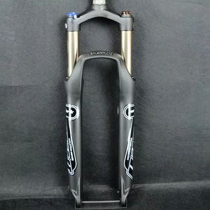 26/27. Fourche de vélo en alliage d'aluminium de 5/29 pouces Fourche à <span class=keywords><strong>suspension</strong></span> pneumatique à couronne unique pour vélo de montagne avec amortissement - Product Image 3